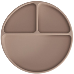 Silicone Suction Plate (Taupe)