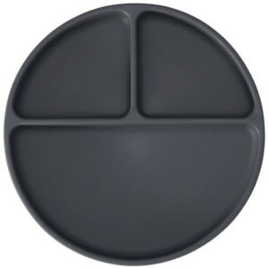 Silicone Suction Plate (Dark Grey)